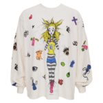 Hellstar Down the Paradise Path Longsleeve White