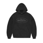 Corteiz Alcatraz Hoodie Triple Black