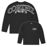 Corteiz Royale Heavyweight Tee LS Black