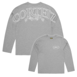 Corteiz Royale Heavyweight Tee LS Heather Grey