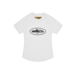 Corteiz Womens Alcatraz Baby Top White Black