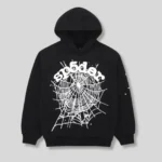 Sp5der OG Web Hoodie Black