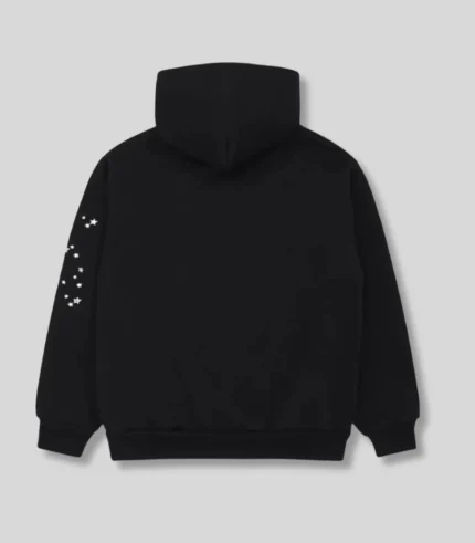 Sp5der OG Web Hoodie Black