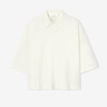 Essentials FOG Pique Signature 90s Cropped Polo Ivory