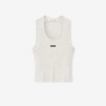 Essentials FOG Womens Rib Fitted Tank Oatmeal Heather