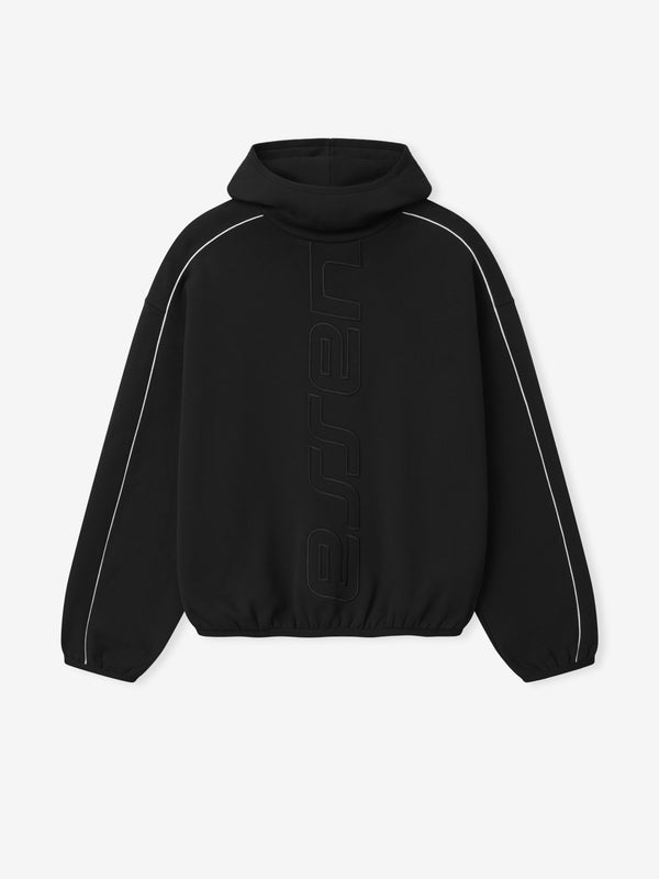 Essentials FOG Active Trace Modern Fleece Hoodie Vintage Black - Image 2