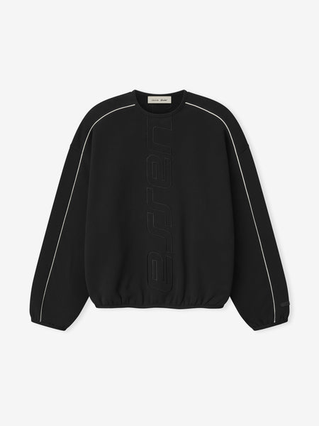 Essentials FOG Active Trace Modern Crewneck Sweatshirt Vintage Black - Image 1