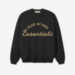 Essentials FOG Training 90s Crewneck Sweatshirt Faded Black