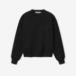 Essentials FOG Womens Signature Classic Crewneck Sweatshirt Vintag Black
