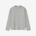 Essentials FOG Womens Classic Knit Long Sleeve Tee Concrete Heather