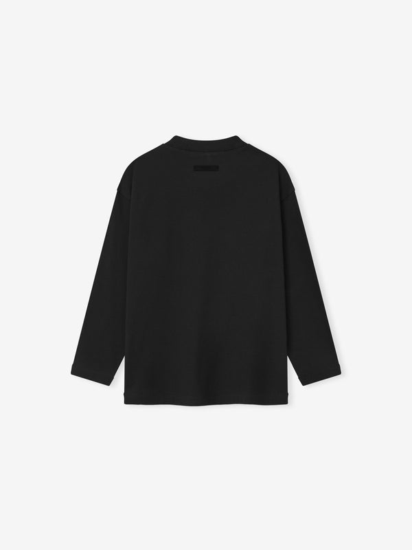 Essentials FOG Kids Classic Long Sleeve Tee Vintage Black - Image 2