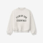 Essentials FOG Kids Classic Crewneck Sweatshirt Oatmeal Heather Light Heather