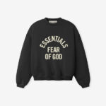 Essentials FOG Kids Campus 90s Crewneck Sweatshirt Faded Black