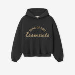 Essentials FOG Kids Training 90s Hoodie Faded Black