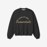 Essentials FOG Kids Training 90s Crewneck Sweatshirt Faded Black
