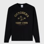 OVO Collegiate Long-Sleeve Tee - Black