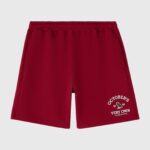 OVO Collegiate Shorts - Deep Red