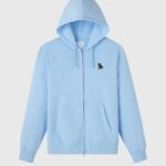 OVO Classic Full-Zip Hoodie - Light Blue