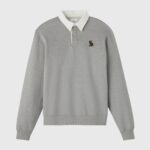 OVO Classic Rugby Polo - Heather Grey