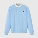 OVO Classic Rugby Polo - Light Blue