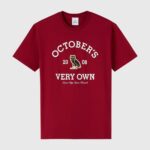 OVO Collegiate Tee - Deep Red