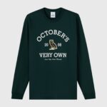 OVO Collegiate Long-Sleeve Tee - Midnight Green