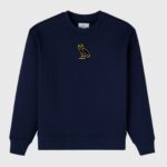 OVO Signature Crewneck - Night Owl Navy