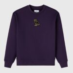OVO Signature Crewneck - Rich Plum