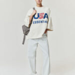 Essentials FOG USA Baseball Merch Tee Oat