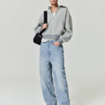 Essentials FOG Womens Denim Straight Leg Jeans Classic Blue