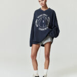 Essentials FOG NBA X Barkley Hendricks Long Sleeve V-Neck Tee Faded Black