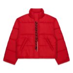 Red Trackhawk Puffer Jacket