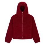 Brown Teddy Fleece Zip Up