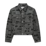 Sex AOP Foil Trucker Jacket