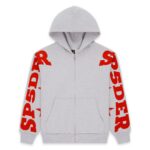 Grey MX555 Zip Hoodie
