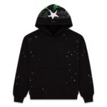 Black Heavy Web Hoodie